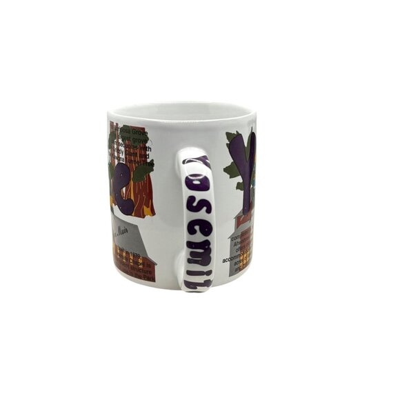 Yosemite National Park Souvenir Mug With Colorful Graphics & Facts - Picture 3 of 8